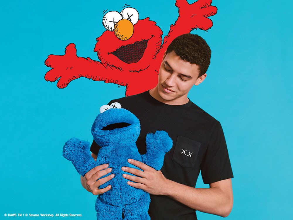 kaws x elmo