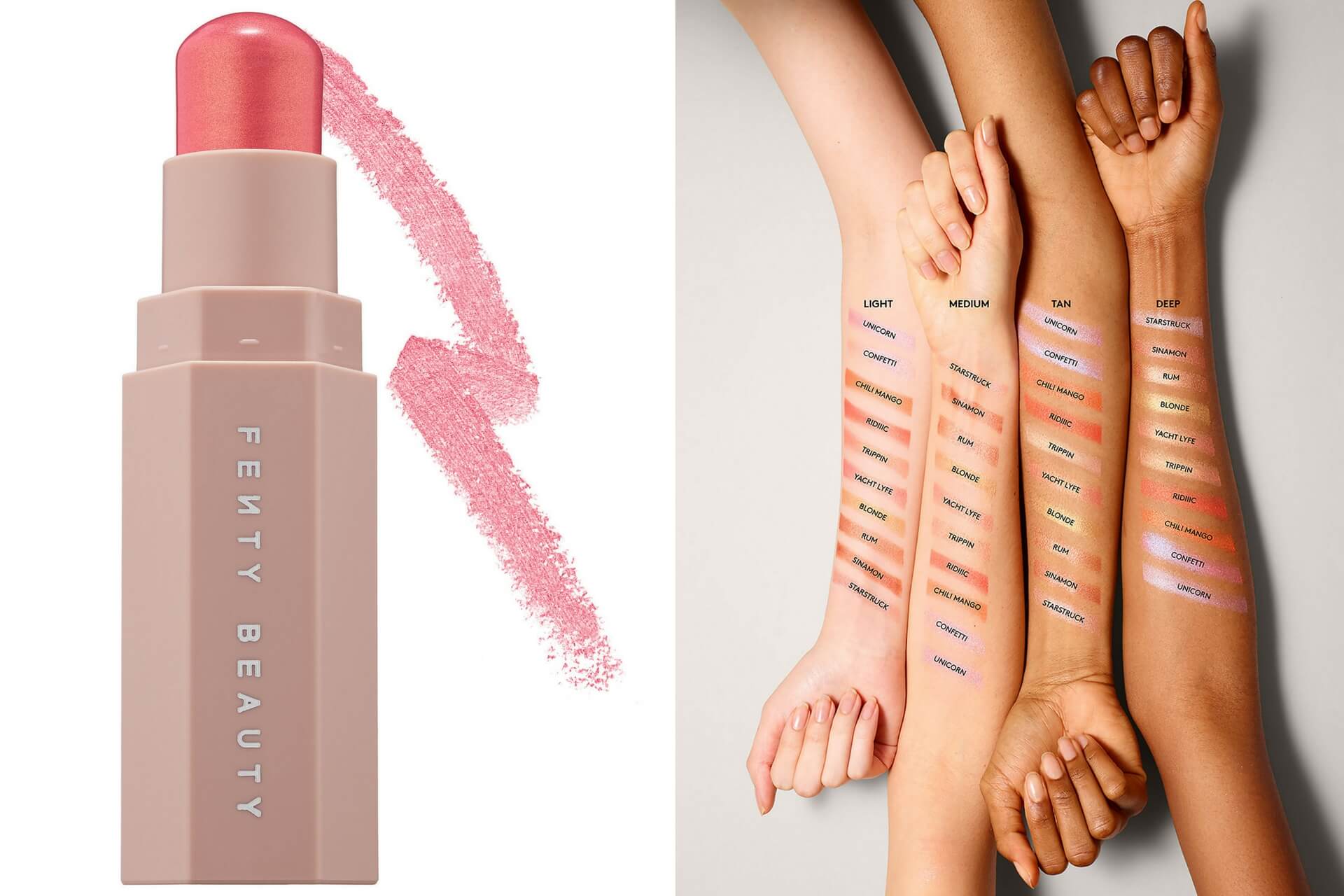 向Rihanna取經!Fenty Beauty系列新妝上場,哪款最值得買? 向Rihanna取經!Fenty Beauty系列新妝上場,哪款最值得買?-beauty-Sephora, Fenty Beauty