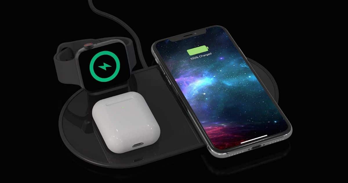 可同時為Apple Watch、iPhone 及 AirPods 充電!!Apple 新推 Mophie【3合1無線充電版】 可同時為Apple Watch、iPhone 及 AirPods 充電!!Apple 新推 Mophie【3合1無線充電版】-gadget-Apple