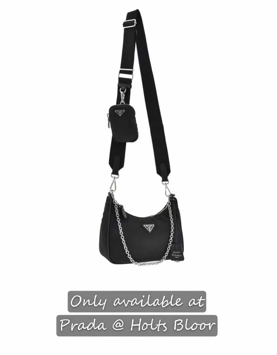 手慢無 | 網紅人手一個的【Prada Hobo Bag】,多倫多$850開始接受【限量預定】啦~!! 手慢無 | 網紅人手一個的【Prada Hobo Bag】,多倫多$850開始接受【限量預定】啦~!!-fashion-Prada