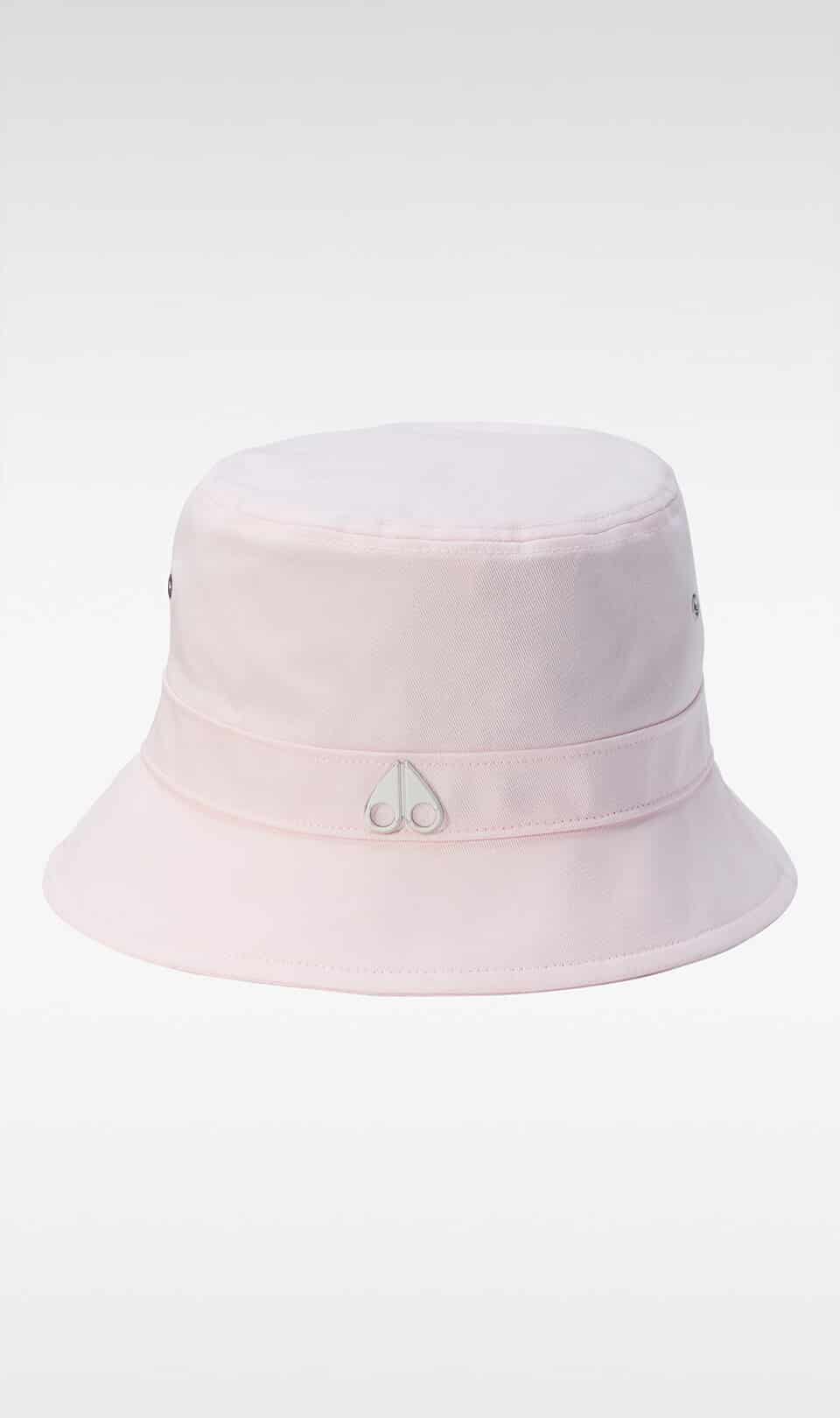 INSERT Moose Knuckles Spring Summer 2022 New Collection Sugar Beach Bucket Hat Rosewater