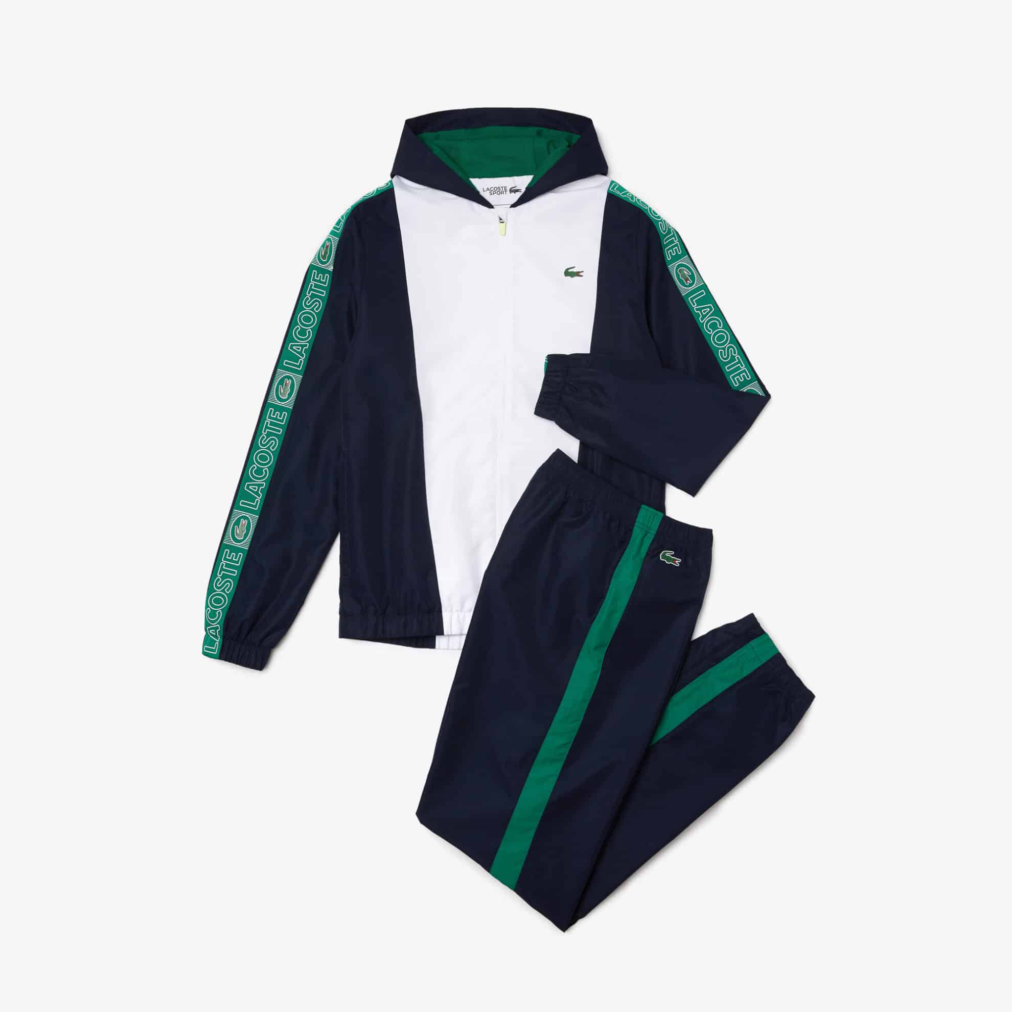 INSERT Lacoste Men's Lacoste SPORT Branded Colour-block Tracksuit