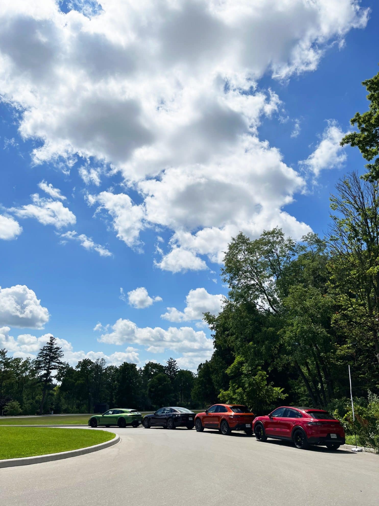 Country side and cars