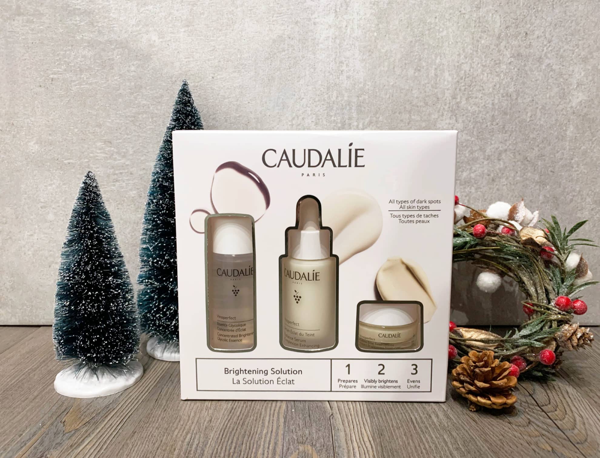 Caudalie節日亮澤美肌禮盒