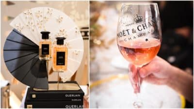 GUERLAIN x Moët節日派對 | 讓淡香水與美酒的香氣交織在一起