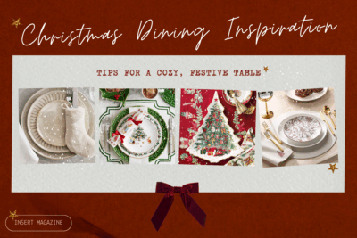 聖誕餐桌靈感｜打造溫馨聖誕聚會